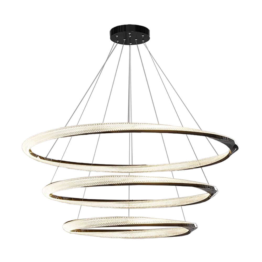 ERICA LED PENDANT 120W 3000K, BLACK