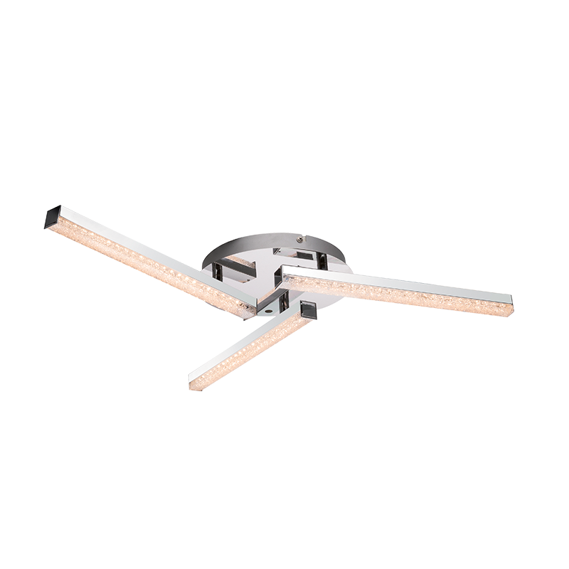 Faye LED stropna svetilka 3X4W 3200K krom