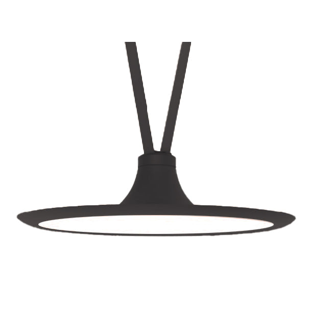 ELMARK LED Svetilka 15 W 48 V CCT, temno siva