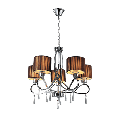 Lilly lestenec 5XE27 krom D650X590mm