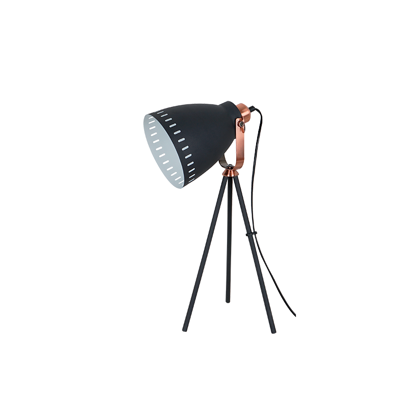 MAX NAMIZNA SVETILKA 1XE27 ČRNA H520mm