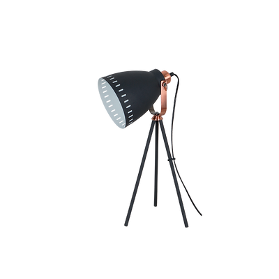 Max namizna svetilka 1XE27 črna H520mm