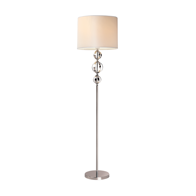 MAYA STOJEČA SVETILKA 1XE27 KROM D400XH1630mm