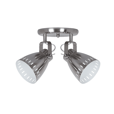 Noah spot svetilka 2XE27 saten nikelj D220mm