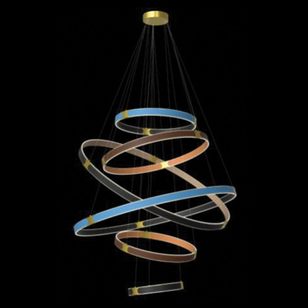 PRESTIGE LED PENDANT 390W 3000K, MULTICOLOURED