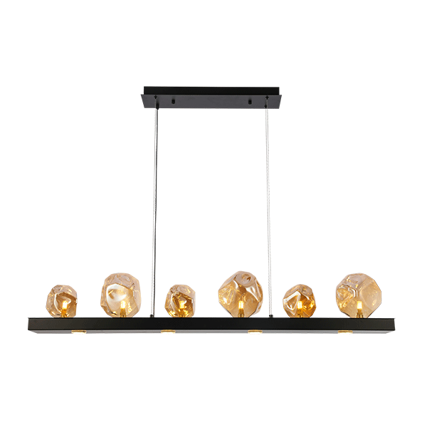 ROCK LESTENEC 4X5W CRNA/JANTAR