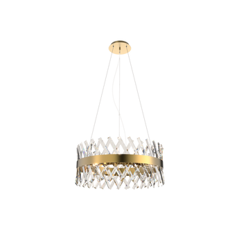 WILLIAM CHANDELIER 8xE14 GOLD