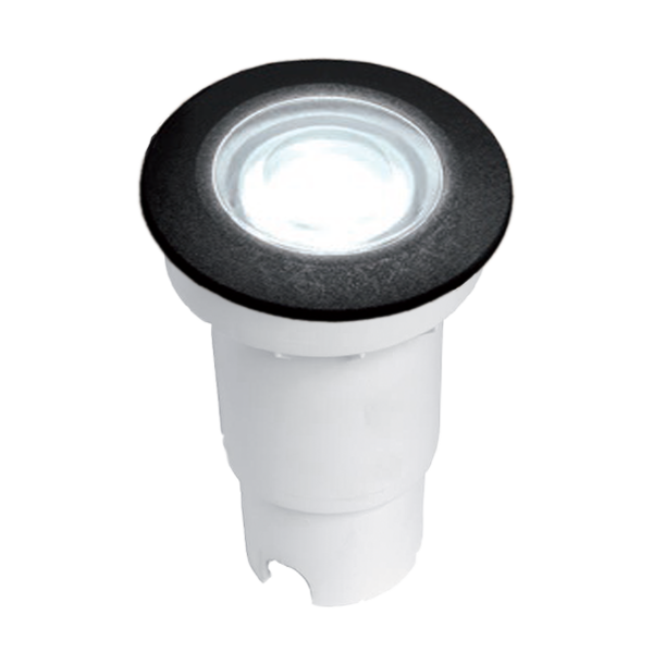 Aldo LED vgradna svetilka 1.7W 4000K IP67 črna