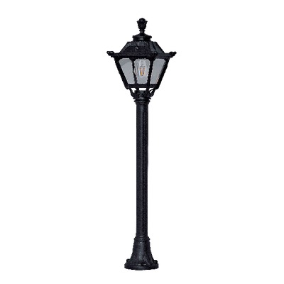 Golia LED vrtna svetilka 8W 4000K H1100 IP55 črna – Elbrand