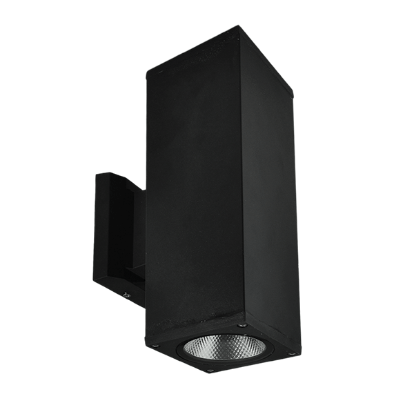 GRF330-1 LED FACADE FIXTURE 10W 3000K IP54 BLACK