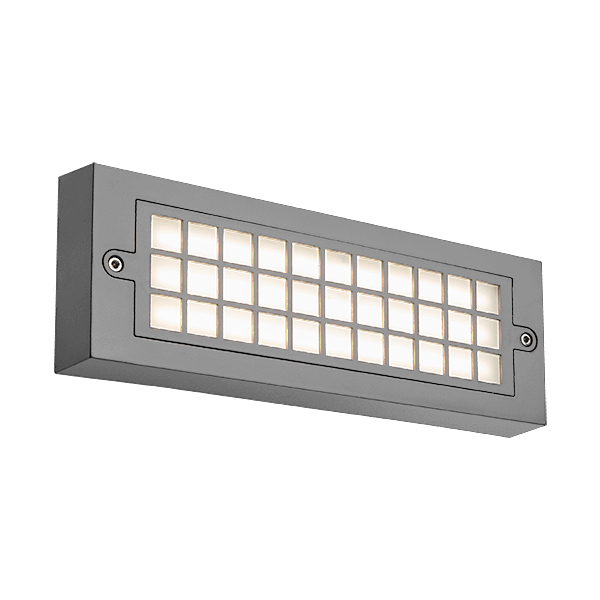 GRF300 LED FASADNA RAZSVETLJAVA 6W 4000K IP65 SIVA