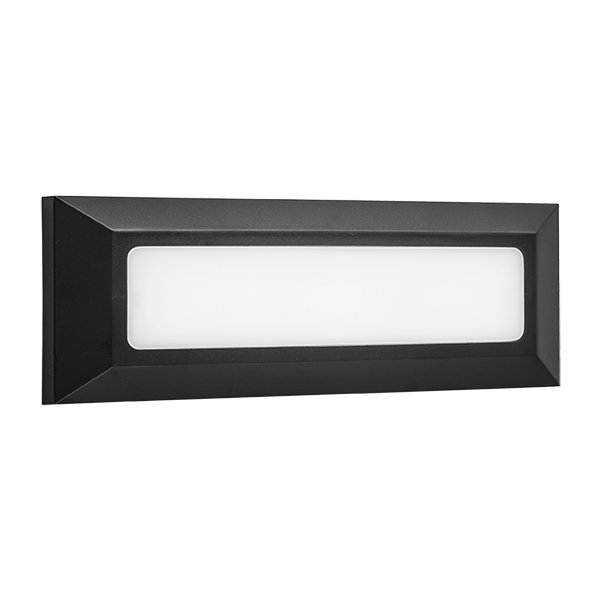 GRF308 LED FASADNA RAZSVETLJAVA 4W 4000K IP65 ČRNA