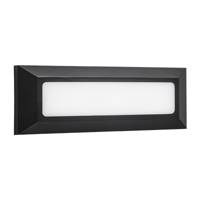 GRF308 LED FASADNA RAZSVETLJAVA 4W 4000K IP65 ČRNA