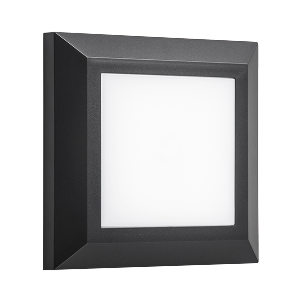 GRF309 LED FASADNA RAZSVETLJAVA 4W 4000K IP65 ČRNA