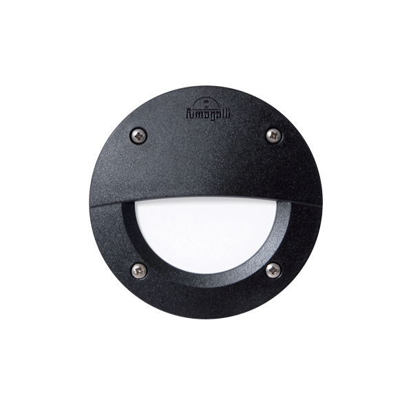 Leti 100EL LED vgradna stenska svetilka 3W CCT 4000K IP55 črna