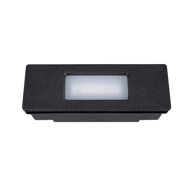 Nina LED stenska svetilka 3.5W CCT IP55 črna