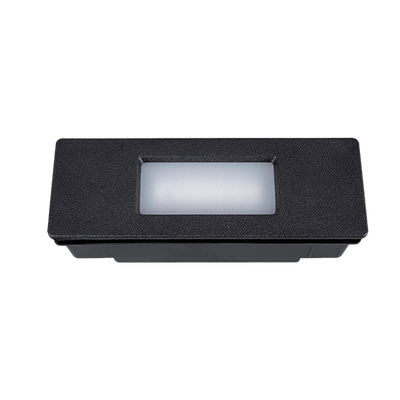 Nina LED stenska svetilka 3.5W CCT IP55 črna – Elbrand