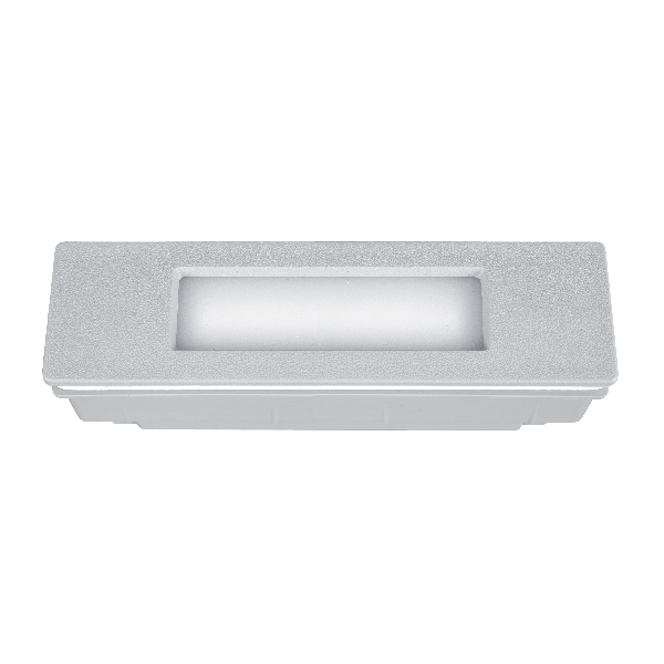 Nina LED vgradna stenska svetilka 7.5W CCT IP55 siva