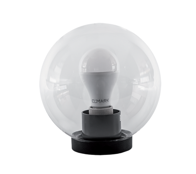 LED krogla PMMA prozorna 200 z LED žarnico A60 15W E27 230V 4000-4300K
