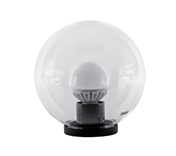 LED krogla PMMA prozorna 300 z LED žarnico G95 20W E27 230V 4000-4300K