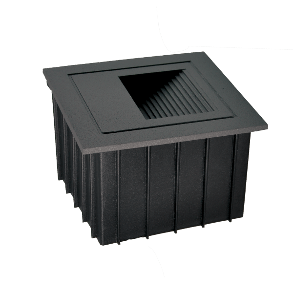 GRF011 LED 2W 3000K IP65 ČRNA