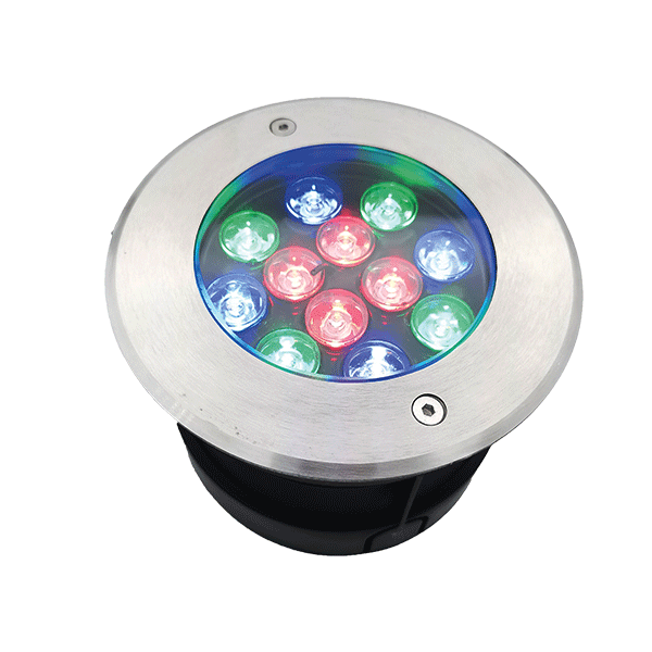 LED PODVODNA LUČ 12W RGB, IP68 Z DAL