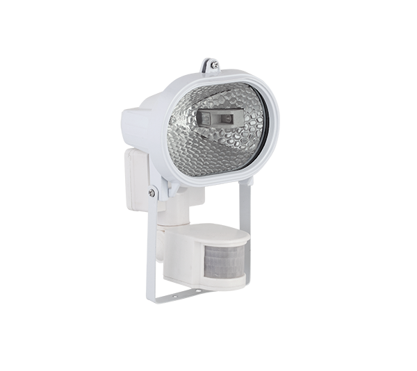 LED REFLEKTOR Z SENZOROM, &quotHALOGEN&quot TIP Z LED ŽARNICO J78 5.5W, BELI