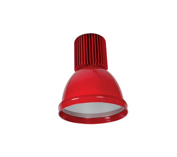 VISEČI LED REFLEKTOR MINI 30W CRVENI