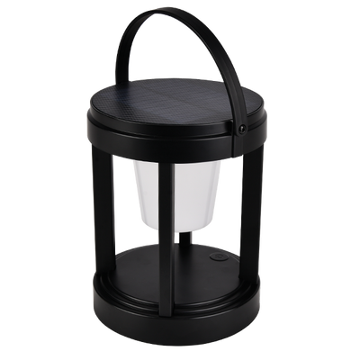 SOLAR LAWN LAMP 3W IP44, BLACK