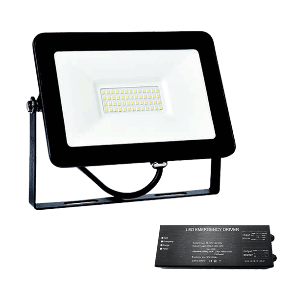 Vega slim SMD LED reflektor 30W 5500K+ZASILNIM modulom
