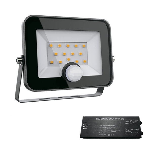 VEGA SLIM SMD LED REFLEKTOR 50W Z SENZORJEM+ZASILNIM MODULOM