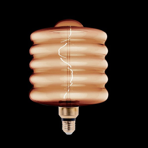 DIMABILNA VINTAGE LED ŽARNICA 8W E27 2000K D200 ZLATA