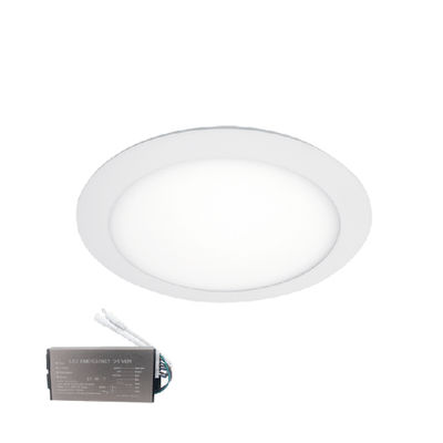 LED PANEL OKROGLI 10W 6500K IP65 Z ZASILNIM MODULOM