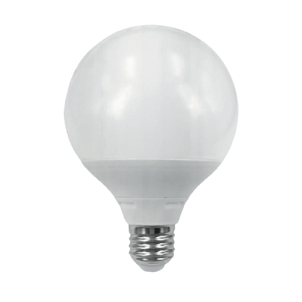 LED ŽARNICA GLOBE G95 15W E27 230V TOPLA BELA