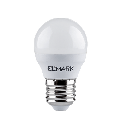 LED ŽARNICA KROGLA G45 6W E27 230V BELA