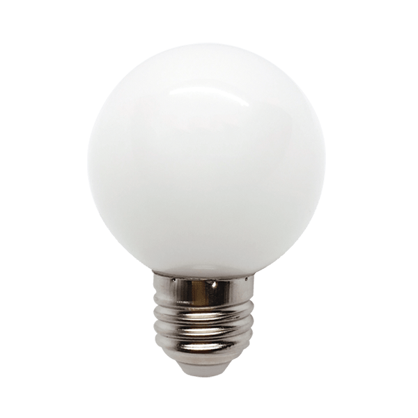 LED ŽARNICA GLOBE G60 3W E27 BELA