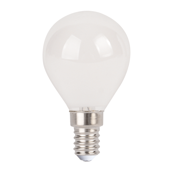 LED G45 MLEČNO BELA 4,5W E14 230V 4000K