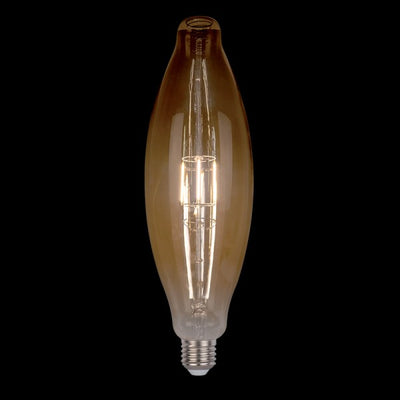 VINTAGE LED SIJALKA DIMABILNA 8W E27 2800-3200K ZLATA D:125