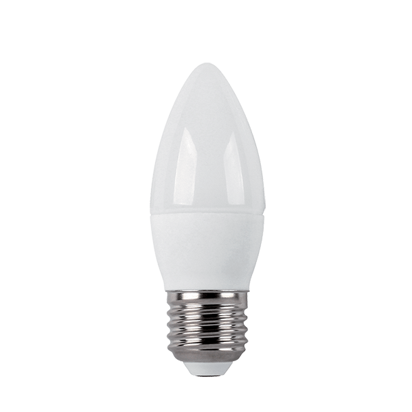 LED ŽARNICA CANDLE C37 SMD2835 8W E27 230V TOPLO BELA