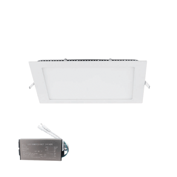 LED PANEL KVADRATNI 12W 2700K Z ZASILNIM MODULOM