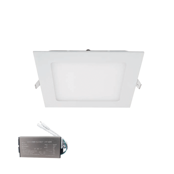 LED PANEL KVADRATNI 18W 6400K Z ZASILNIM MODULOM