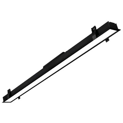 ELMARK LED PROFIL VGRADNI 1500mm 50W 4000K ČRNI