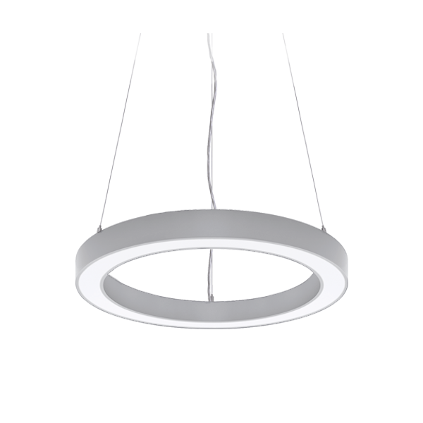 VISEČA LED SVETILKA RINGS 63W 4000K D1150 BELA