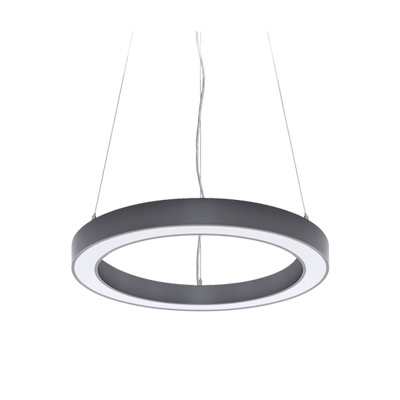 VISEČA LED SVETILKA RINGS 42W 4000K D800 SIVA