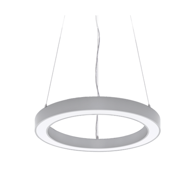 VISEČA LED SVETILKA RINGS 42W 4000K D800 BELA