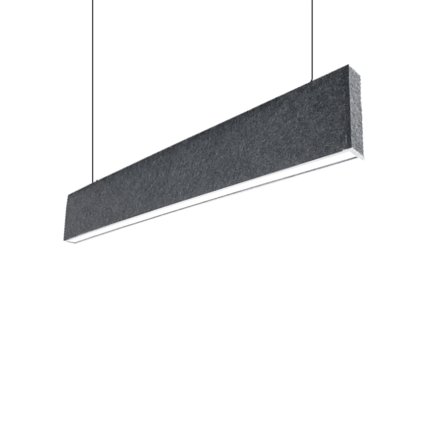 Viseča svetilka akustični LED profil S36 20W 4000K beli