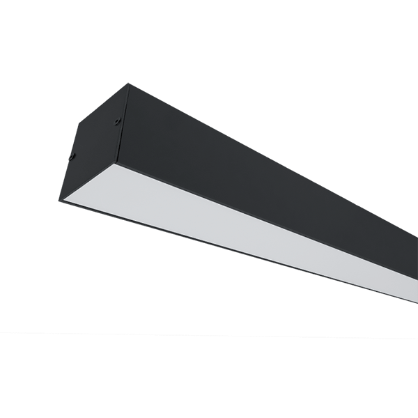 ULTRA TANEK LED PROFIL NADOMETNI S36 50W 4000K ČRN