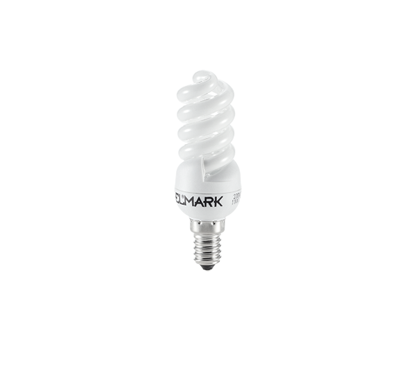 VARČNA ŽARNICA SPIRALNA D2 E14 11W 6400K