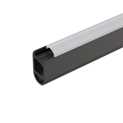 EL-27WR aluminijasta. omara profile 2.5M, črna