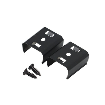 EL-28ECCR clips za profile EL-28CR, črna, set